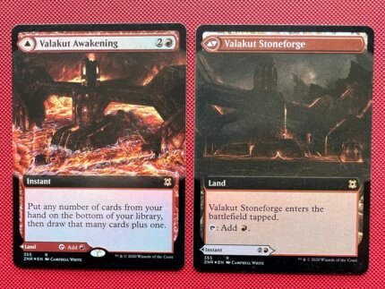 Valakut Awakening//Valakut Stoneforge ZNR 355 Foil