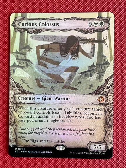 Curious Colossus ECL 298  Foil