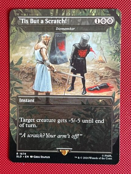 Dismember-'Tis But a Scratch! SLD 1674 Holo