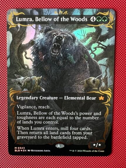 Lumra, Bellow of the Woods BLB 343 Raised Foil