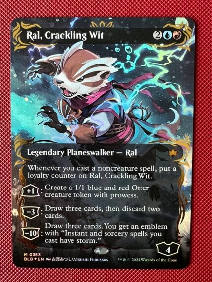 Ral, Crackling Wit BLB 353 Raised Foil