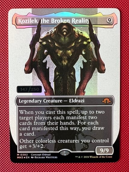 Kozilek, the Broken Reality MH3 382z  Raised Foil
