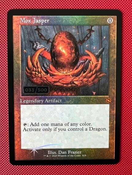 Mox Jasper TDM 419 Raised Foil