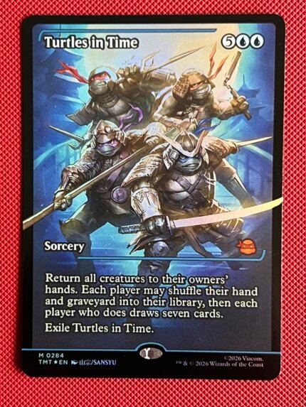 Turtles in Time TMT 284 Foil