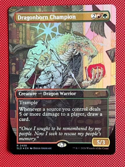 Dragonborn Champion SLD 2498  Foil