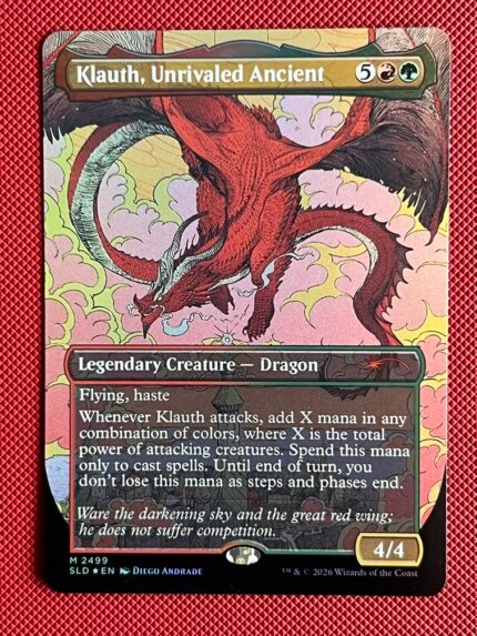 Klauth, Unrivaled Ancient SLD 2499 Foil