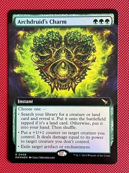 Archdruid's Charm MKM 408 Foil