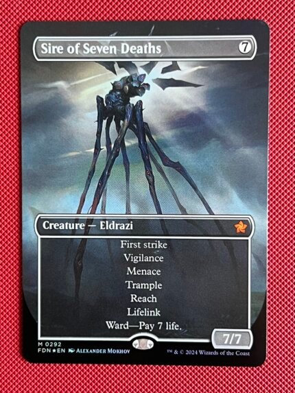 Sire of Seven Deaths FDN 292 Foil