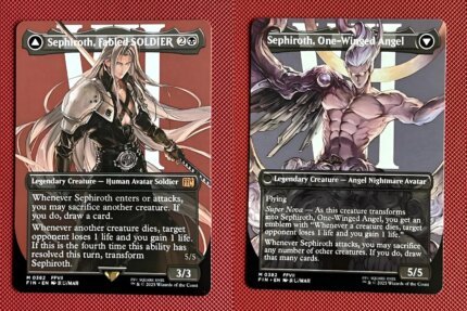 Sephiroth, Fabled SOLDIER//Sephiroth, One-Winged Angel FIN 382 Holo