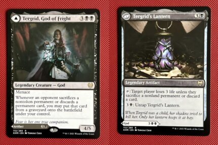 Tergrid, God of Fright // Tergrid's Lantern KHM 112 Holo