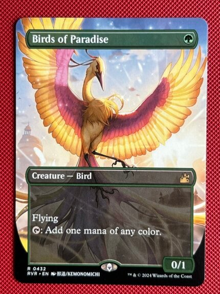 Birds of Paradise RVR 432 Holo
