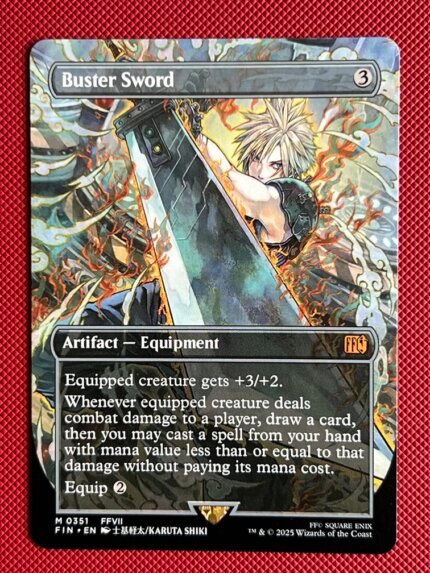 Buster Sword FIN 351 Holo