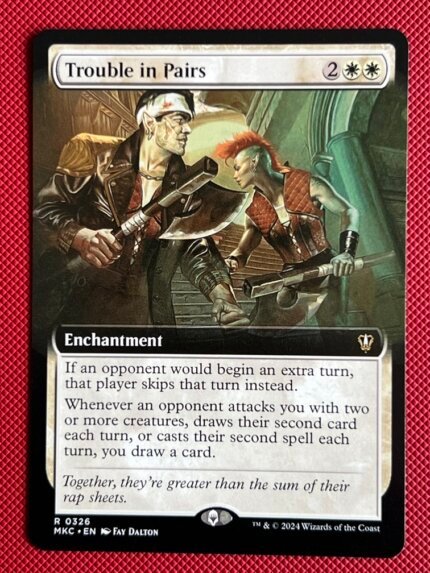 Trouble in Pairs MKC 326 Holo