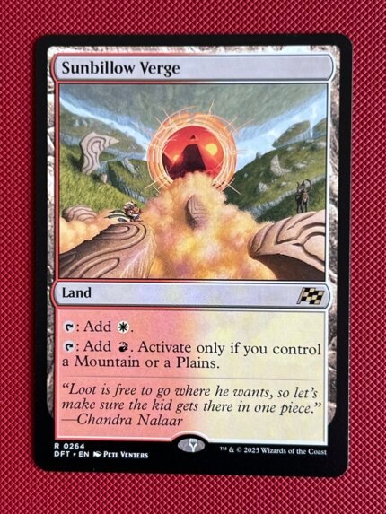 Sunbillow Verge DFT 264 Holo