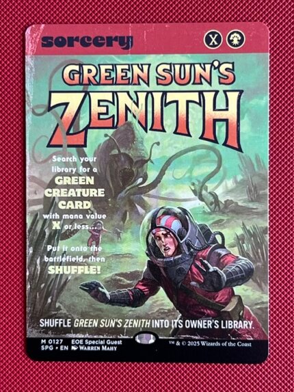 Green Sun's Zenith SPG 127 Holo