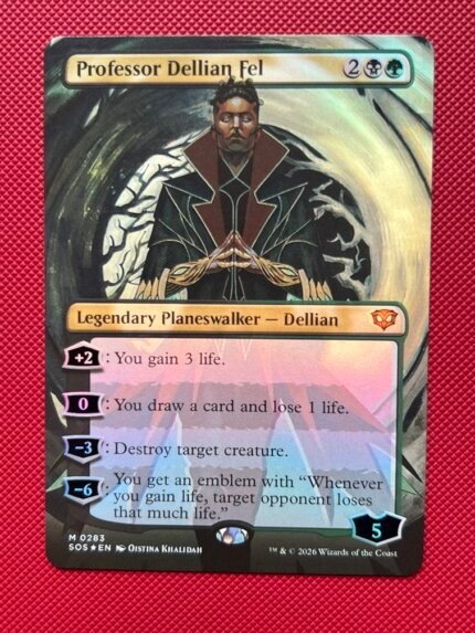 Professor Dellian Fel SOS 283 Foil