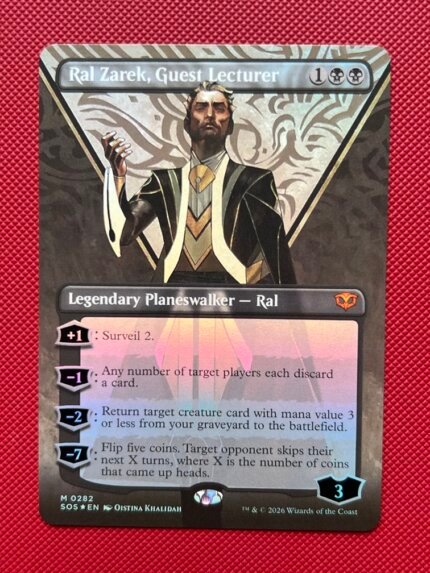 Ral Zarek, Guest Lecturer SOS 282 Foil