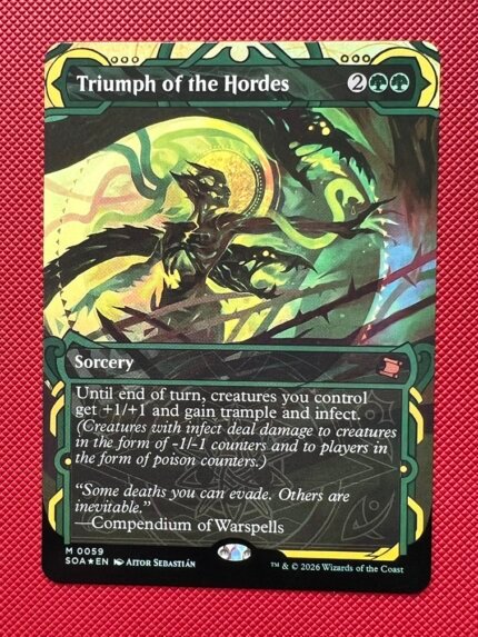 Triumph of the Hordes SOA 059 Foil