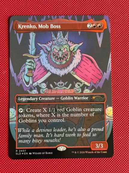 Krenko, Mob Boss SLD 2407 Foil
