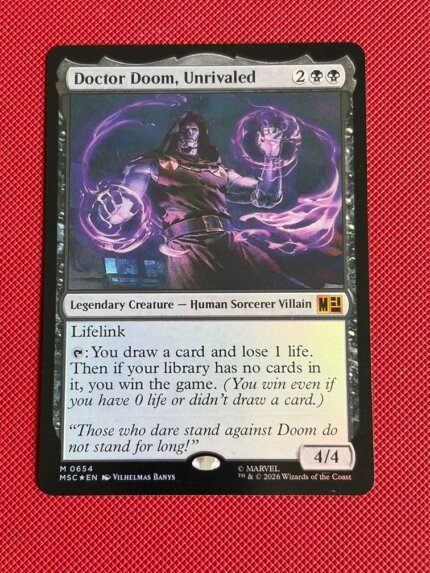 Doctor Doom, Unrivaled MSC 654 Foil