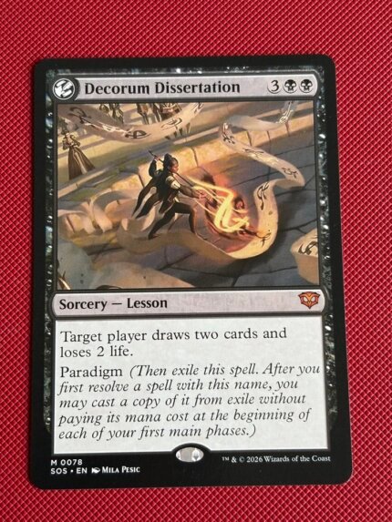 Decorum Dissertation SOS 078 Holo