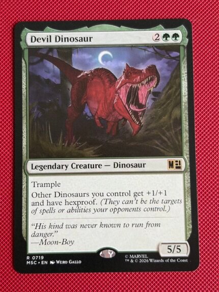 Devil Dinosaur MSC 719 Holo