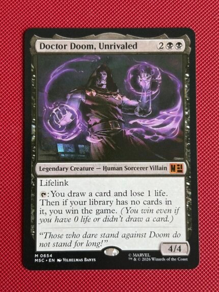 Doctor Doom, Unrivaled MSC 654 Holo