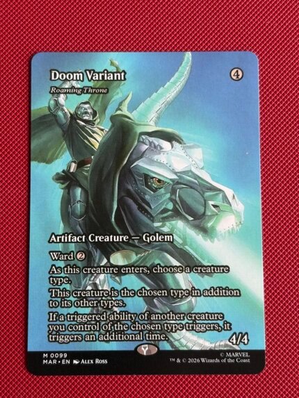 Roaming Throne-Doom Variant MAR 099 Holo