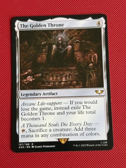 The Golden Throne 40K 157 Holo