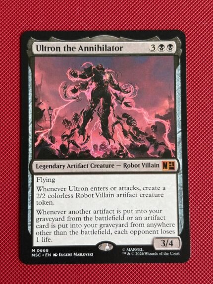 Ultron the Annihilator MSC 668 Holo