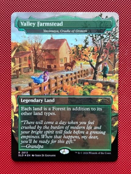 Yavimaya, Cradle of Growth-Valley Farmstead SLD 2813 Foil