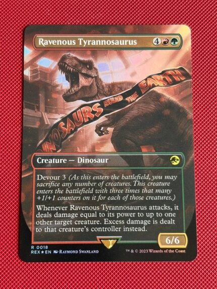 Ravenous Tyrannosaurus REX 018 Foil