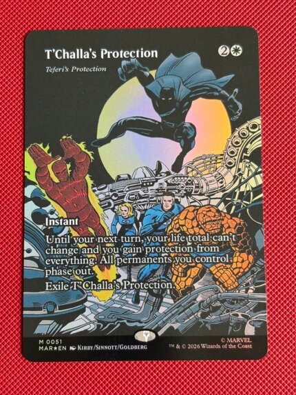 Teferi's Protection-T'Challa's Protection MAR 051 Foil