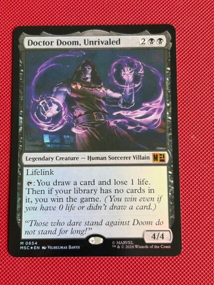 Doctor Doom, Unrivaled MSC 654 Foil