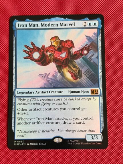 Iron Man, Modern Marvel MSC 830 Foil