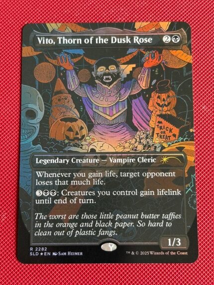 Vito, Thorn of the Dusk Rose SLD 2282 Foil