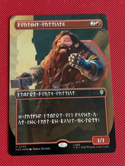 Dwarven Warriors HOC 093 Foil