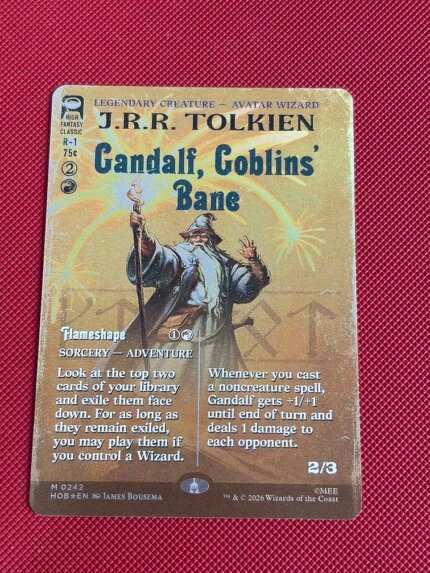 Gandalf, Goblins' Bane HOB 242 Foil