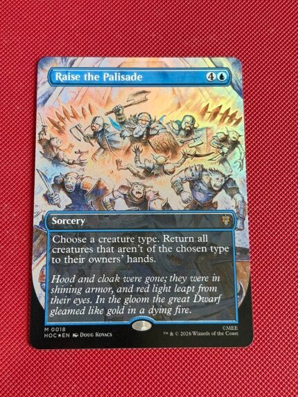 Raise the Palisade HOC 018 Foil