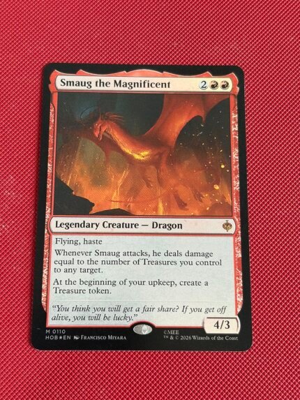 Smaug the Magnificent HOB 110 Foil