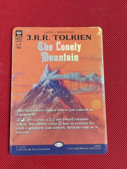 The Lonely Mountain HOB 248 Foil