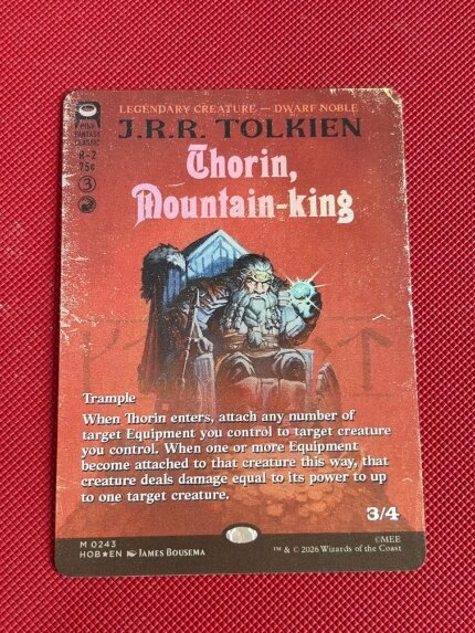 Thorin, Mountain-king HOB 243 Foil
