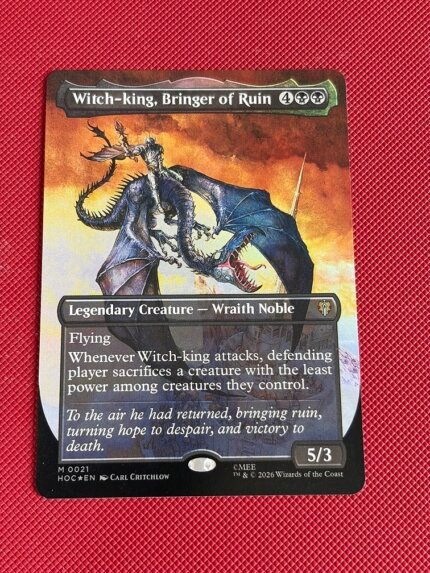 Witch-king, Bringer of Ruin HOC 021 Foil