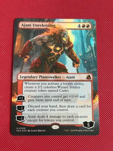 Ajani Unrelenting FRA 308 Foil