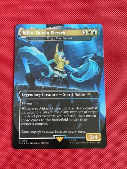 Brago, King Eternal-Miku, Queen Electric SLD 1601 Foil