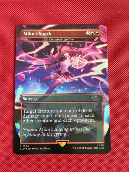 Chandra's Ignition-Miku's Spark SLD 1594  Foil