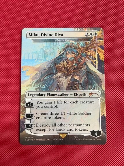 Elspeth Tirel-Miku, Divine Diva SLD 1585 Foil