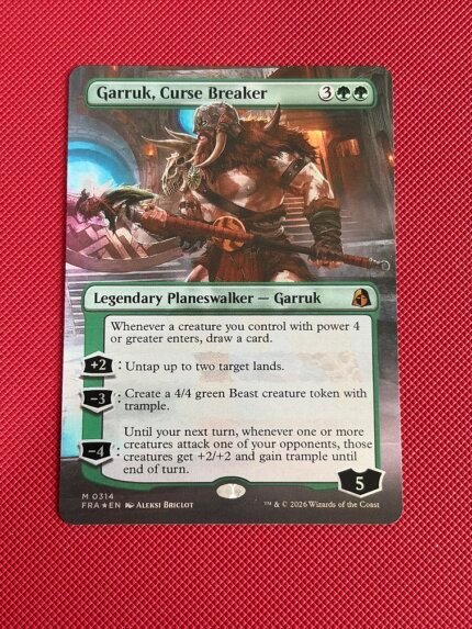 Garruk, Curse Breaker FRA 314 Foil