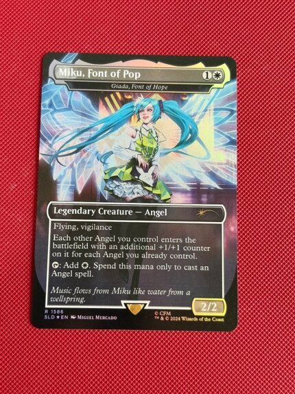 Giada, Font of Hope-Miku, Font of Pop SLD 1586 Foil