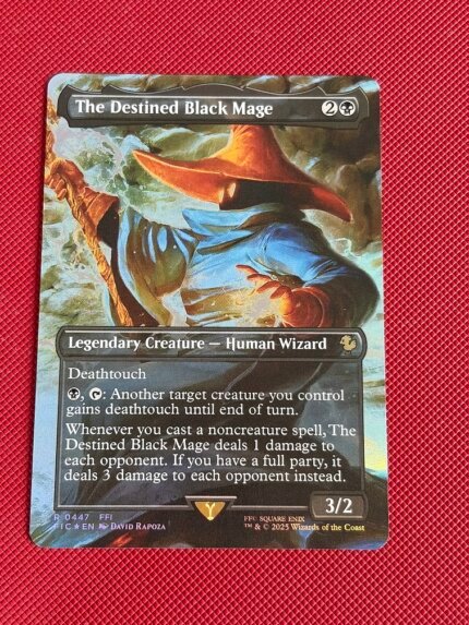 The Destined Black Mage FIC 447 Foil